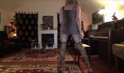 playing the piano with long red fingernails and thigh-high boots - full clip - (1280x720*mp4)