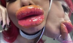 RubyDollLipz's Offbeat Ombré Mirror Glass Kisses