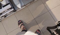 Delightful feet in public shop 1080HD