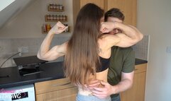 Muscle Worship Leads To Bicep Fucking!
