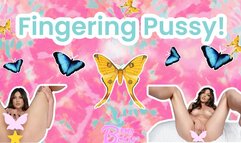 Custom: Fingering and Showing Pussy