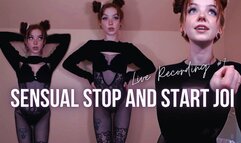Sensual Stop and Start JOI: Live Recording #7
