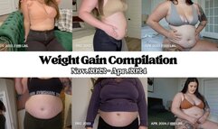 Weight Gain Compilation | Nov 2022 - Apr 2024