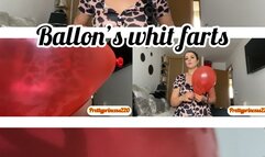 Ballon’s whit farts