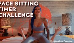 Face Sitting Timer Challenge