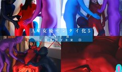 The Zentai-fication of a Porn Star 5: Nia Chapter3