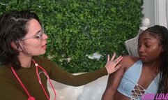 Avant-garde Therapy for Touch Anxiety: Lana Luxor & Goddess Fina (4K)