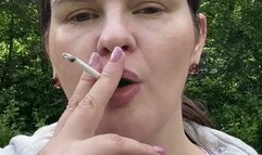 Smoking in park (phone video)