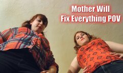 Mother Will Fix Everything POV Enhanced Edition - HD 1080p Version - Shrunk By Your Sister Faye Who Gets Caught By Your Mother Auden