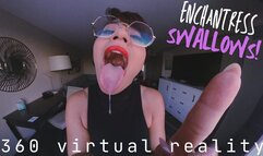 Enchantress Sahyre Swallows! - 4K 360 VIRTUAL REALITY