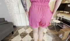 Worship My Farts on these Pink Overalls (POV)