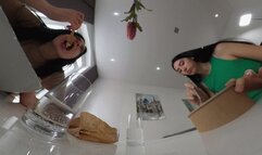 Sara and Palina have you for dinner 4K Version VR360