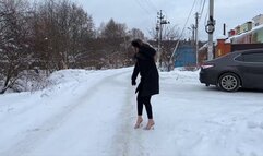 Six pairs from Sexy Nina of High Heels on Slippery Ice, High Heels on Ice Comparison, High Heels on Snow (Other shoes, Part #2)