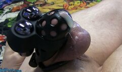 Chastity Roulette - 13th May 24 - Cock Head Vibrator With Cage On