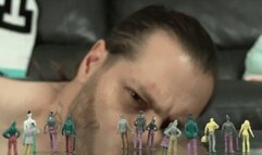 Giant DaddyBaphy Dominates Shrunken Human Tinies (HD 1080p MP4)