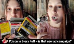 Real Smoking Girl stars in Poison in Every Puff