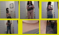 ALMOST 173 LBS HEARTY FEEDING PEEING TITS BOUNCING