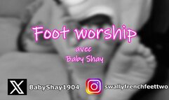 BABY SHAY - FOOT WORSHIP #1 : "Mon préféré, les petits mordillements et tout !"