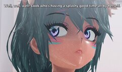 Two Futanari Girls Fucks Hardcore With Big Futa Dicks in Shower Animation