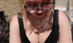 POV Ball Busting in Nature by Mistress Loow