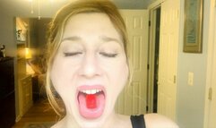 Bratty Girlfriend Makes You Beg For Her Candy Sweet Spit