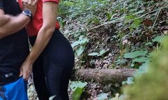 Jerking Off a Stranger in the Woods