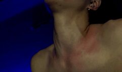 Play with my Adams apple and veins