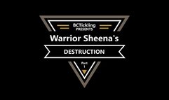 Warrior Sheena's Destruction Part: 1 (1080)
