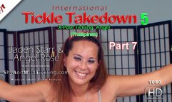 International Tickle Takedown 5 - Part 7 - X-Pose Tickling - Angel (Philippines)