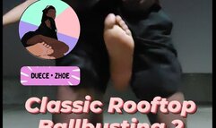 Classic Rooftop Ballbusting 2