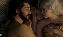 Daenerys(Emilia Clarke) Sex Scene in bed