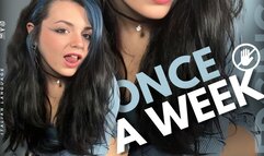 Once a week [ITA]