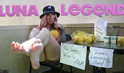 Luna's Lemonade Stand! XXX Hardcore blowjob, footjob, fucking, and cum on soles!