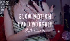 Slow Motion Hand Worship