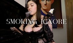 Smoking ignore II by Devillish Goddess Ileana