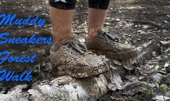 TOP VIDEO from Sexy SweetLana, Blue sneakers muddy, ruined sneakers in mud, wet sneakers, sneakers in mud