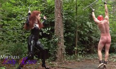 Mistress Lady Renee - Punishment whipping - mp4
