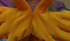 Yellow Rubber Gloves JOI