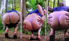 Sandra Jayde 28-06-24 My big slutty ass in the forest