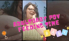 Adultbaby POV Feeding 720p