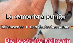 La cameriera punita (Audio tedesco e italiano) - Bestrafte Kellnerin (Deutsches und italienisches Audio) MOBILE
