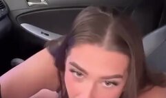 Tameeka - Car Blowjob Cumshot OnlyFans