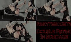 Double Anal Fisting in Bondage 4K HDR ft Latex Mistress Patricia Maz Morbid