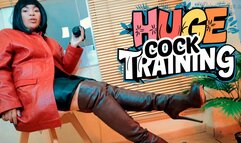 Huge Cock Training- POV Reinaleather