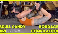 Skull Candy Bri Bondage Compilation #340 - Links to the original clips can be found in the Description