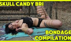 Skull Candy Bri Bondage Compilation #1 - Links to the original clips can be found in the Description!