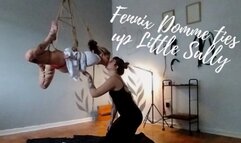 Fennix Domme ties up Little Sally HOT