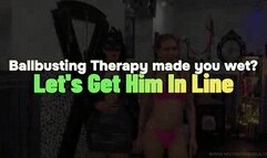 Ballbusting Double Torment Lsn 2 - Let's Get Him In Line