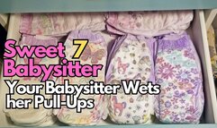 Your Babysitter Wets Her Pull-Ups (Sweet Babysitter 7)