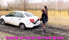 VIKA STUCK REVVING HER HUSBANDS CAR_34 MIN